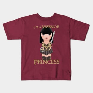 I´m a warrior princess - Xena Kids T-Shirt